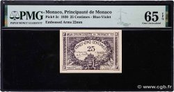 25 Centimes MONACO  1920 P.02c UNC