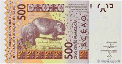 500 Francs WEST AFRICAN STATES  2012 P. 319Ca UNC
