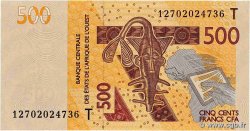 500 Francs ESTADOS DEL OESTE AFRICANO  2012 P. 319Ta