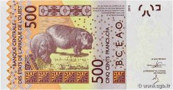 500 Francs WEST AFRICAN STATES  2012 P. 319Ta UNC