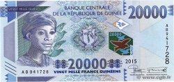 20000 Francs  GUINEA  2015 P.50