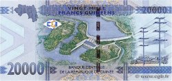 20000 Francs  GUINEA  2015 P.50 UNC