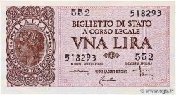 1 Lire ITALY  1944 P.029c