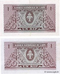 1 Kip Lot LAOS  1962 P.08a VF+