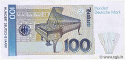 100 Deutsche Mark GERMAN FEDERAL REPUBLIC  1991 P.41b VF-