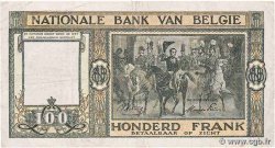 100 Francs BELGIUM  1946 P.126 F