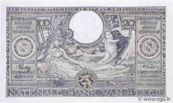 100 Francs BELGIUM  1943 P.112 XF-