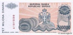 5000000 Dinara BOSNIA HERZEGOVINA  1993 P.156a UNC