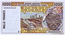 1000 Francs ESTADOS DEL OESTE AFRICANO  1996 P.211Bg