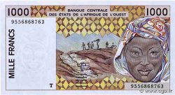1000 Francs ESTADOS DEL OESTE AFRICANO  1995 P.811Te
