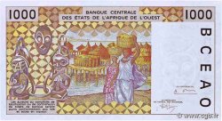 1000 Francs WEST AFRICAN STATES  1995 P.811Te AU+