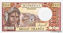 1000 Francs DJIBOUTI  1988 P.37b
