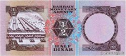 1/2 Dinar BAHRAIN  1973 P.07 UNC