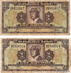 1 Gourde Lot HAÏTI  1979 P.239