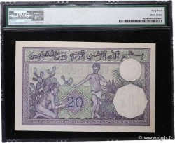 20 Francs ALGERIA  1941 P.078c q.FDC