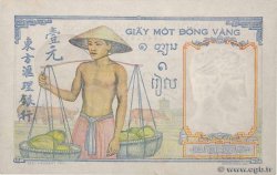 1 Piastre FRENCH INDOCHINA  1949 P.054e UNC-