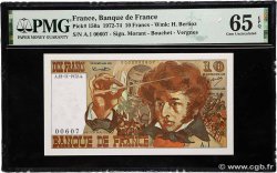 10 Francs BERLIOZ Petit numéro FRANCE  1972 F.63.01A1