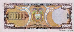 50000 Sucres ECUADOR  1999 P.130b VF