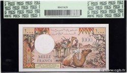 1000 Francs DSCHIBUTI   1991 P.37e fST+