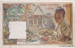100 Kip LAOS  1957 P.06a F