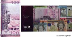 100 Pounds Set de présentation JERSEY  2012 P.37a NEUF