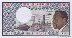 1000 Francs type 1974 GABóN  1978 A.241d