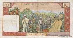 10 Dirhams MOROCCO  1965 P.54c F