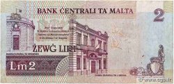 2 Liri MALTA  1989 P.41 VG