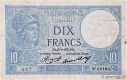 10 Francs MINERVE FRANCIA  1937 F.06.18