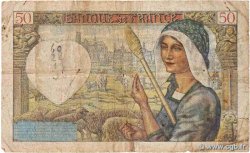 50 Francs JACQUES CŒUR FRANCE  1940 F.19.01 VG