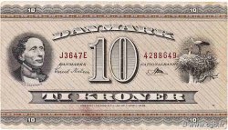 10 Kroner DINAMARCA  1964 P.044w