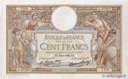 100 Francs LUC OLIVIER MERSON grands cartouches FRANCIA  1932 F.24.11