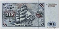 10 Deutsche Mark GERMAN FEDERAL REPUBLIC  1977 P.31b AU-