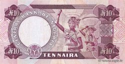 10 Naira NIGERIA  1979 P.21a TB+
