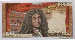 500 Nouveaux Francs MOLIÈRE FRANCE  1963 F.60.04 XF+