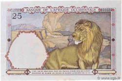 25 Francs FRENCH WEST AFRICA  1942 P.27 fVZ