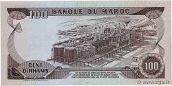 100 Dirhams MOROCCO  1970 P.59a VF