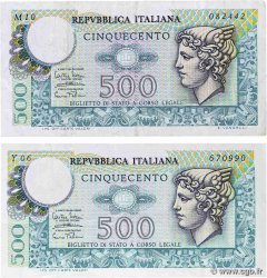 500 Lire Lot ITALIE  1979 P.094