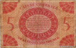 5 Francs REUNION INSEL  1944 P.36 fS