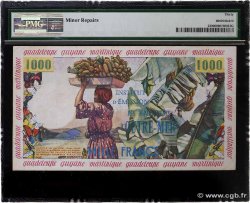 10 Nouveaux Francs sur 1000 Francs Pêcheur FRENCH ANTILLES  1964 P.02 BB