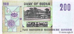 200 Dinars SOUDAN  1998 P.57b NEUF