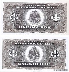 1 Gourde Lot HAÏTI  1987 P.245a pr.NEUF
