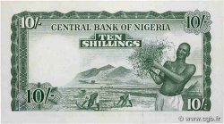 10 Shillings NIGERIA  1958 P.03 UNC-