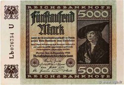 5000 Mark ALLEMAGNE  1922 P.081d