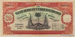 20 Shillings AFRICA DI L&nbsp;OVEST BRITANNICA  1948 P.08b