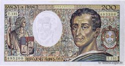 200 Francs MONTESQUIEU FRANCE  1992 F.70.12c
