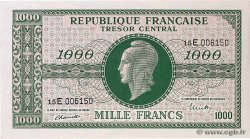 1000 Francs MARIANNE THOMAS DE LA RUE FRANCE  1945 VF.13.02 SPL