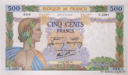 500 Francs LA PAIX FRANCE  1941 F.32.14