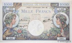 1000 Francs COMMERCE ET INDUSTRIE FRANCE  1940 F.39.02
