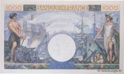 1000 Francs COMMERCE ET INDUSTRIE FRANCE  1944 F.39.11 UNC-